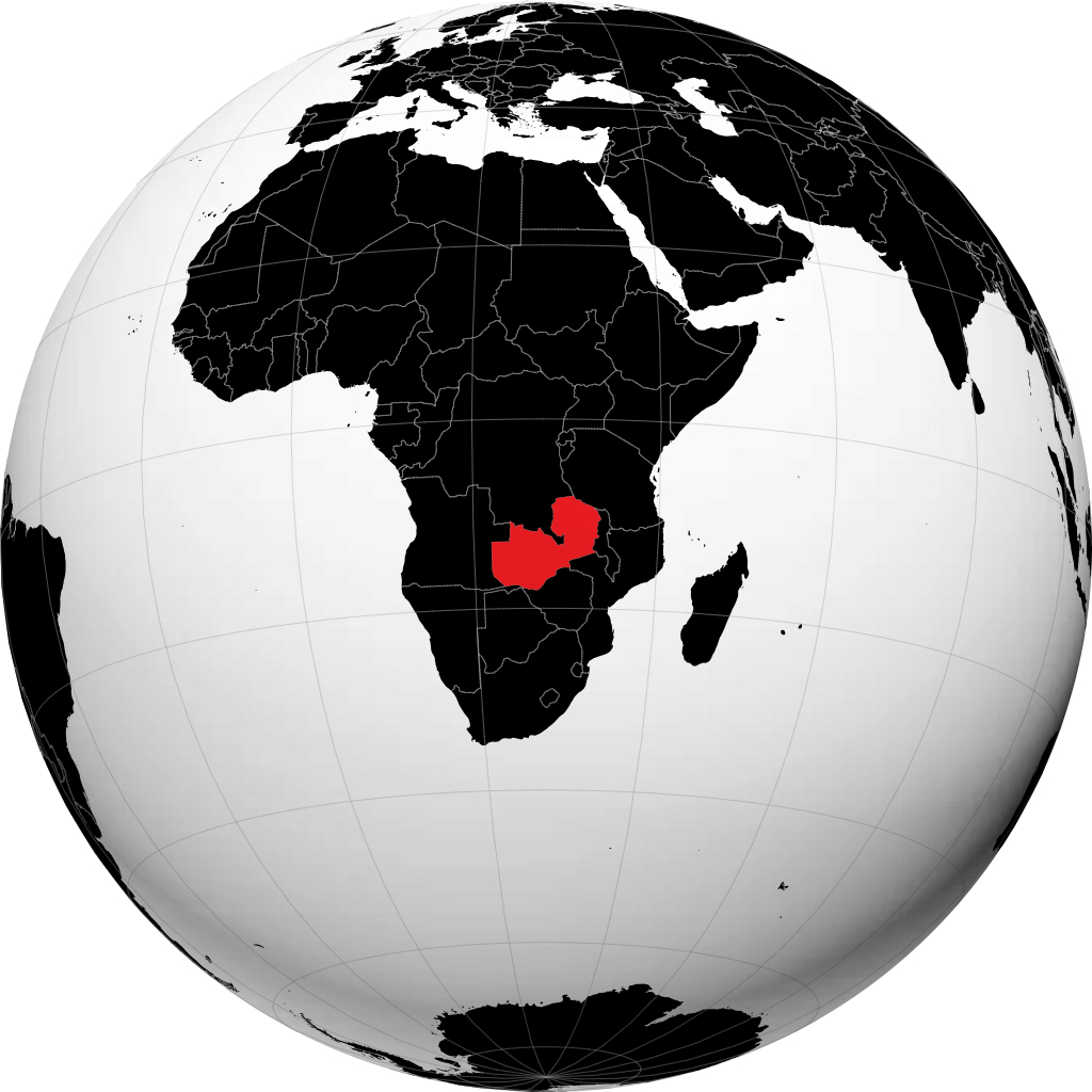 Zambie sur le globe